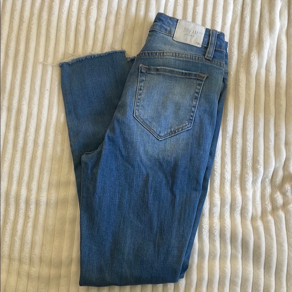 YMI Blue Ankle Cropped Denim Jeans